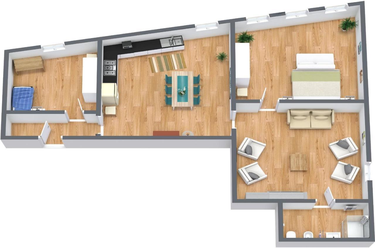 Campo San Polo Apartment Rialto Venetië Buitenkant foto